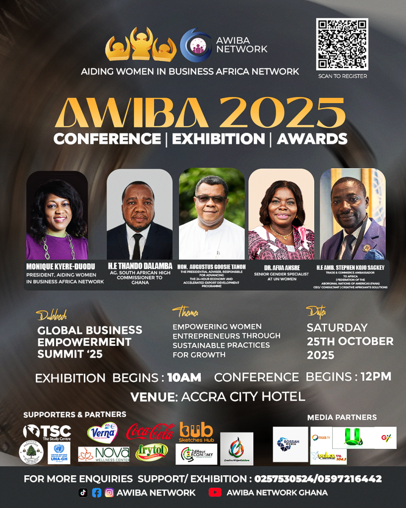 awiba conference exhibition awards flyer